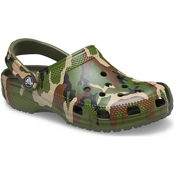 Crocs Classic Printed Camo Clog Maskacove - Damske Dreváky